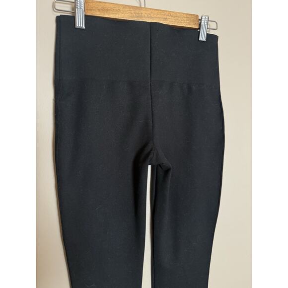 Spanx Essential Leggings Womens Medium Capris Black High Waisted Legging FL1415 - Picture 3 of 8